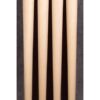 Pied de table en bois conique avec une partie cylindrique courte en haut, TH239